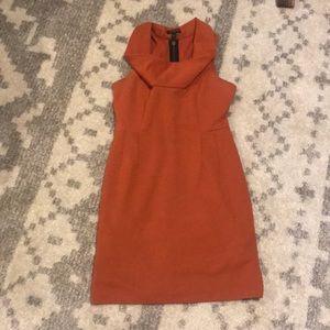 Banana republic orange dress